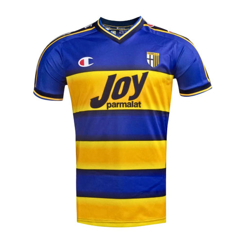 01/02 Parma Calcio Home Jersey - Retro Soccer Jersey