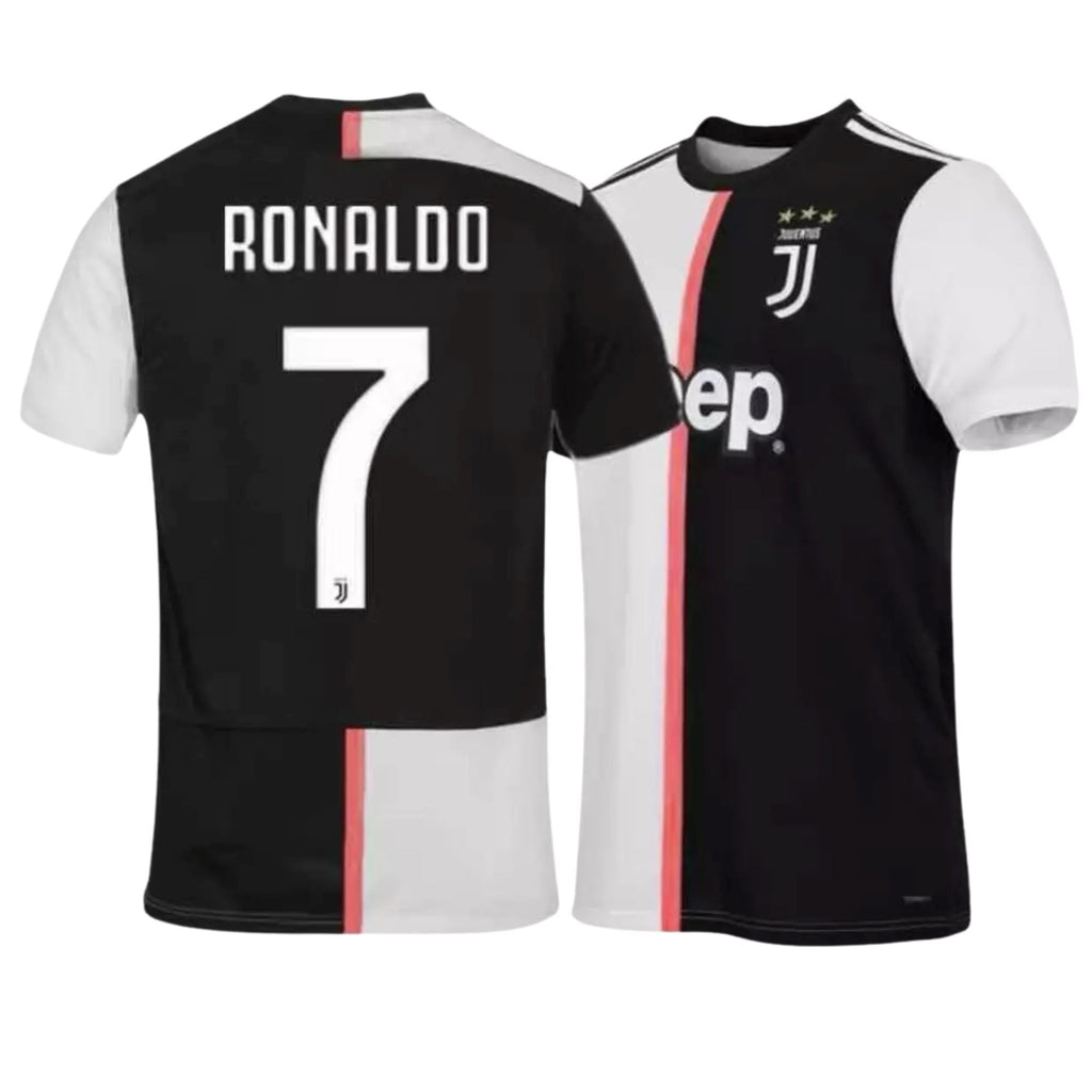2019/20 Juventus Home Jersey with Scudetto - Retro Soccer Jersey