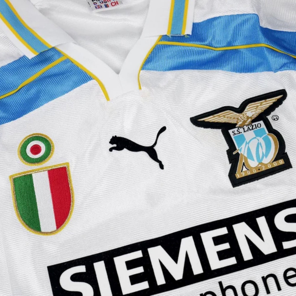 2000/01 SS Lazio Centenary Jersey - Retro Soccer Jersey