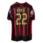 AC Milan 06/07 Champions League Final Home Jersey S/ Sleeve - Retro Soccer Jersey