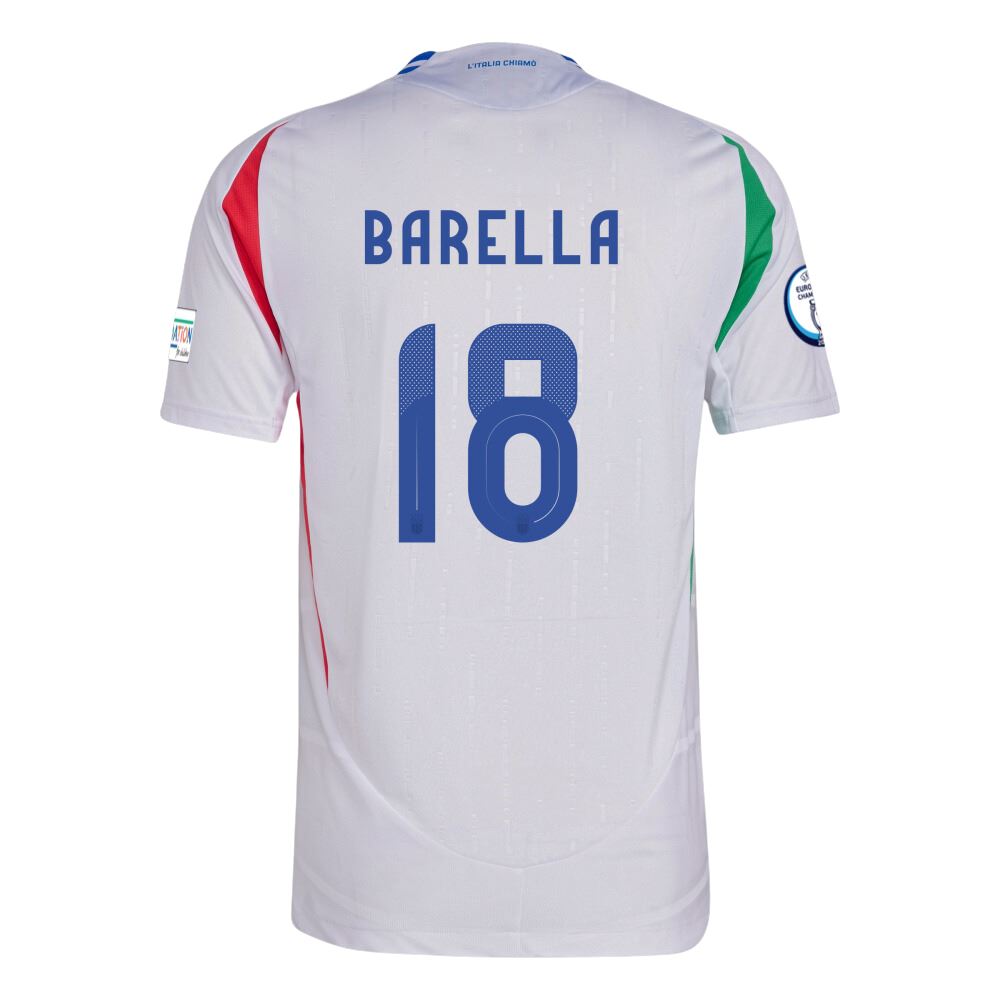 Italy Away Jersey 2024/25 Authentic - Retro Soccer Jersey