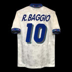 1994/95 Italy Away Jersey Roberto Baggio #10 - Retro Soccer Jersey
