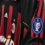 AC Milan 06/07 Champions League Final Home Jersey S/ Sleeve - Retro Soccer Jersey