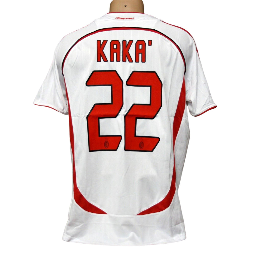 AC Milan 2006/07 UEFA Champions League Final Jersey S/ Sleeve - Retro Soccer Jersey