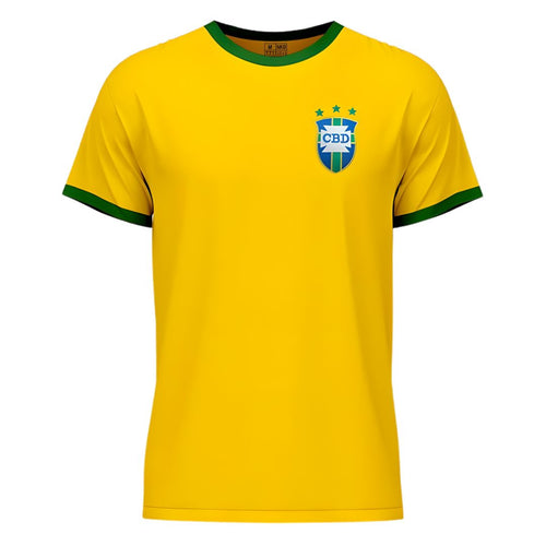1970 Brazil Home Jersey Pelé #10 - Retro Soccer Jersey