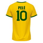 1970 Brazil Home Jersey Pelé #10 - Retro Soccer Jersey
