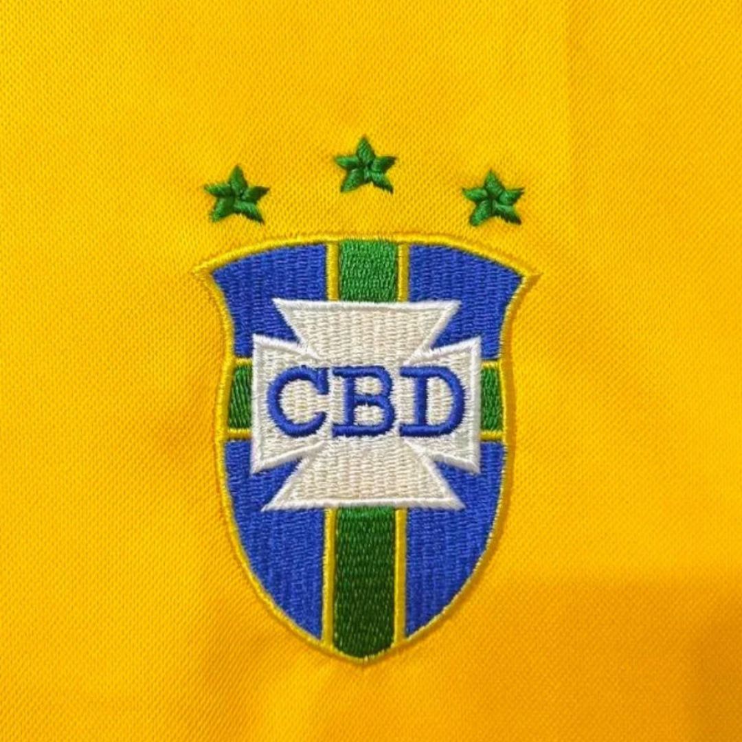 1970 Brazil Home Jersey Pelé #10 - Retro Soccer Jersey