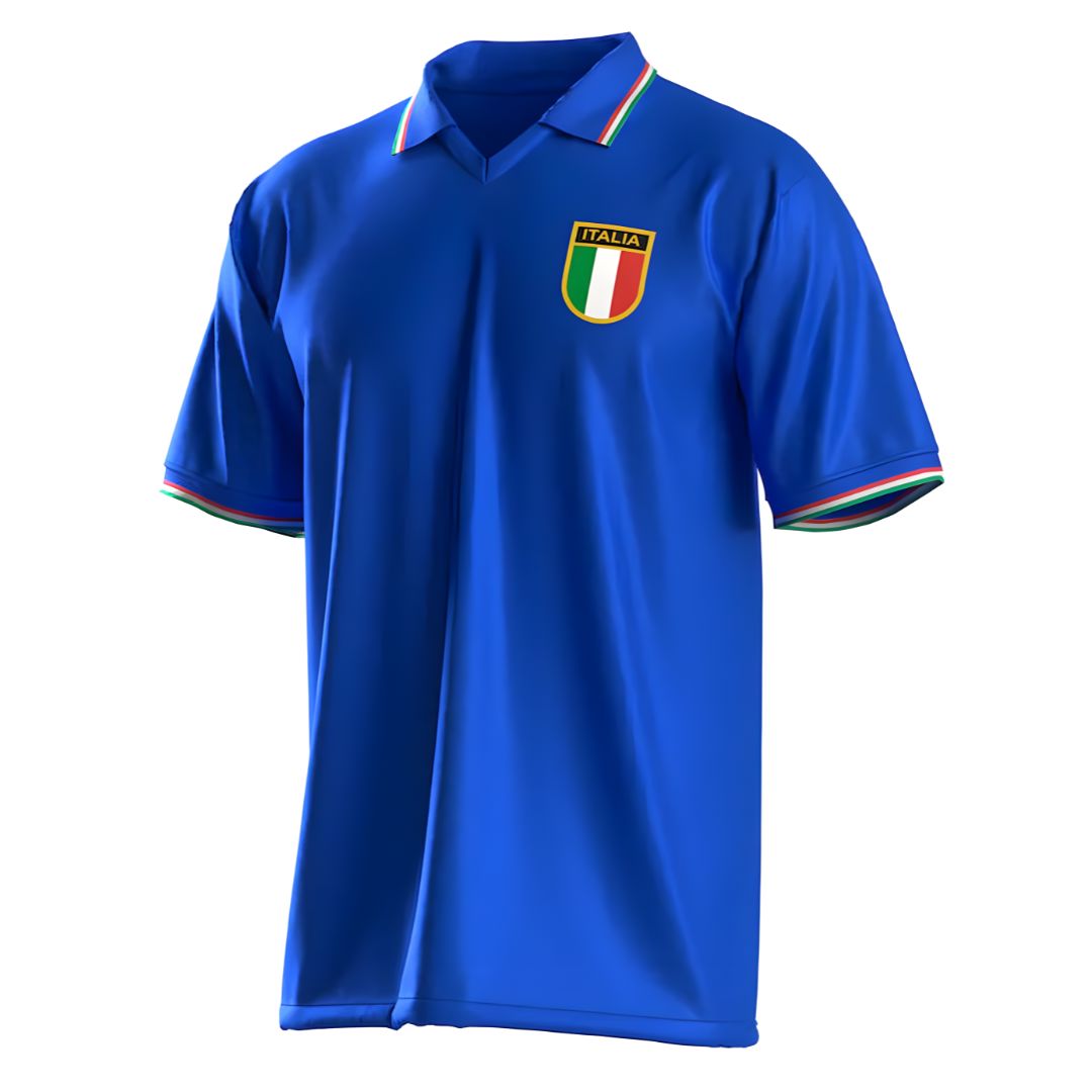 1982 Italy World Cup Home Jersey - Retro Soccer Jersey