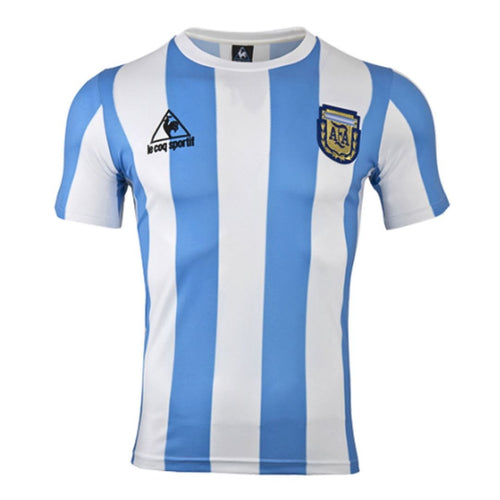1986 Argentina Home Jersey - Retro Soccer Jersey