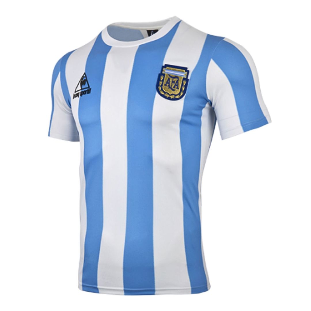 1986 Argentina Home Jersey - Retro Soccer Jersey