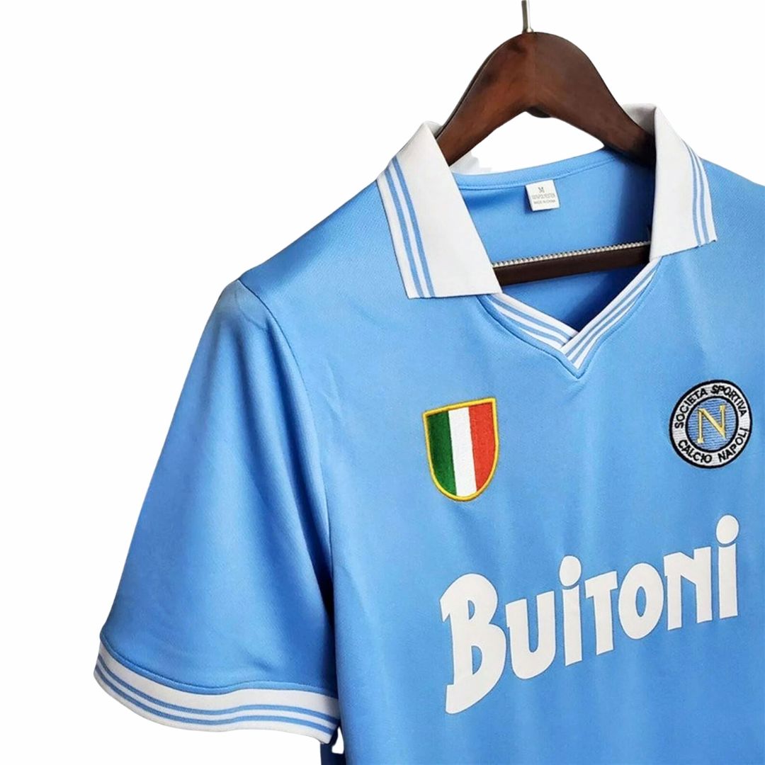 1986 Napoli Home Jersey - Retro Soccer Jersey