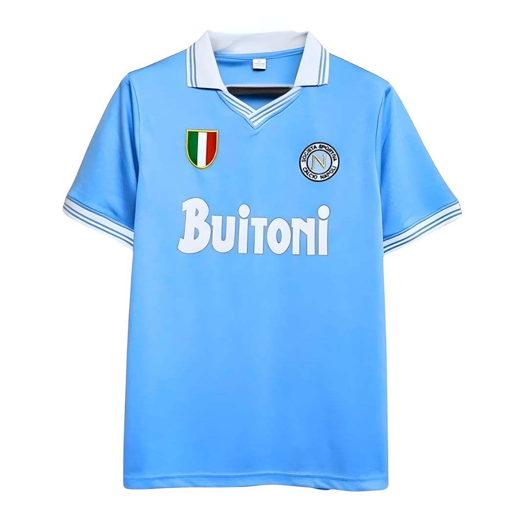 1986 Napoli Home Jersey - Retro Soccer Jersey