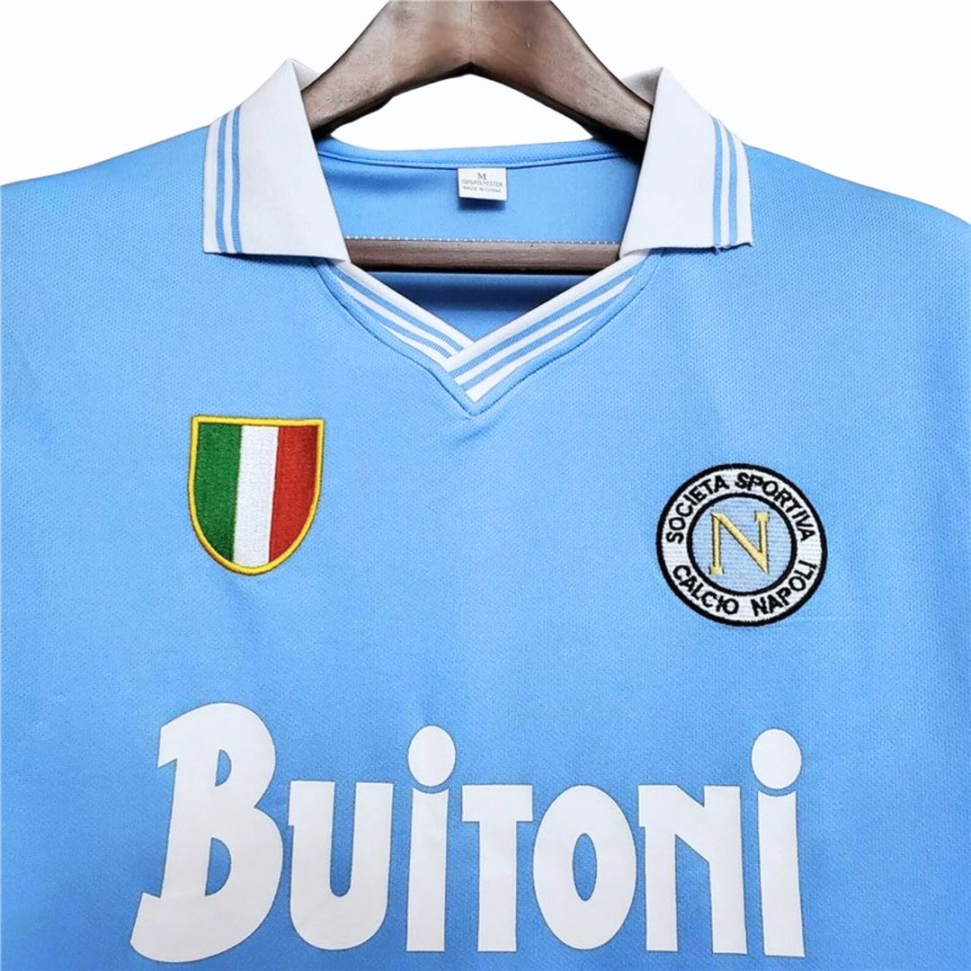 1986 Napoli Home Jersey - Retro Soccer Jersey