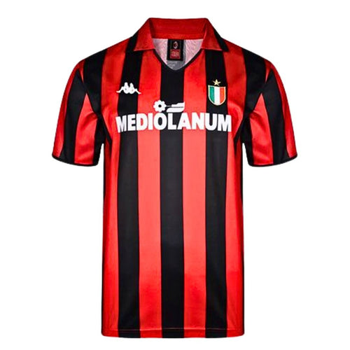 1988/89 AC Milan Home Jersey - Retro Soccer Jersey