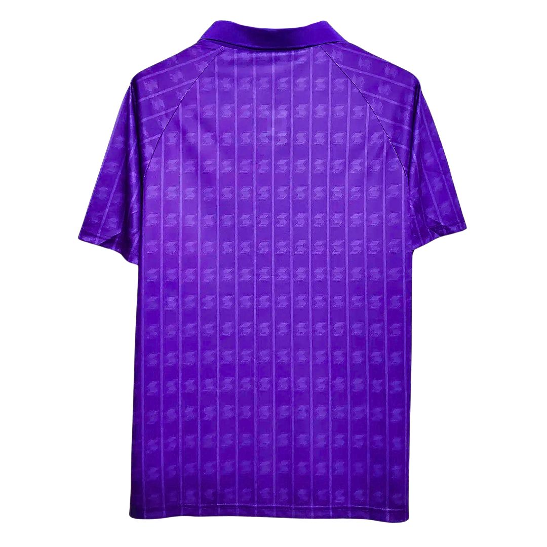 1989/90 Fiorentina Home Jersey - Retro Soccer Jersey