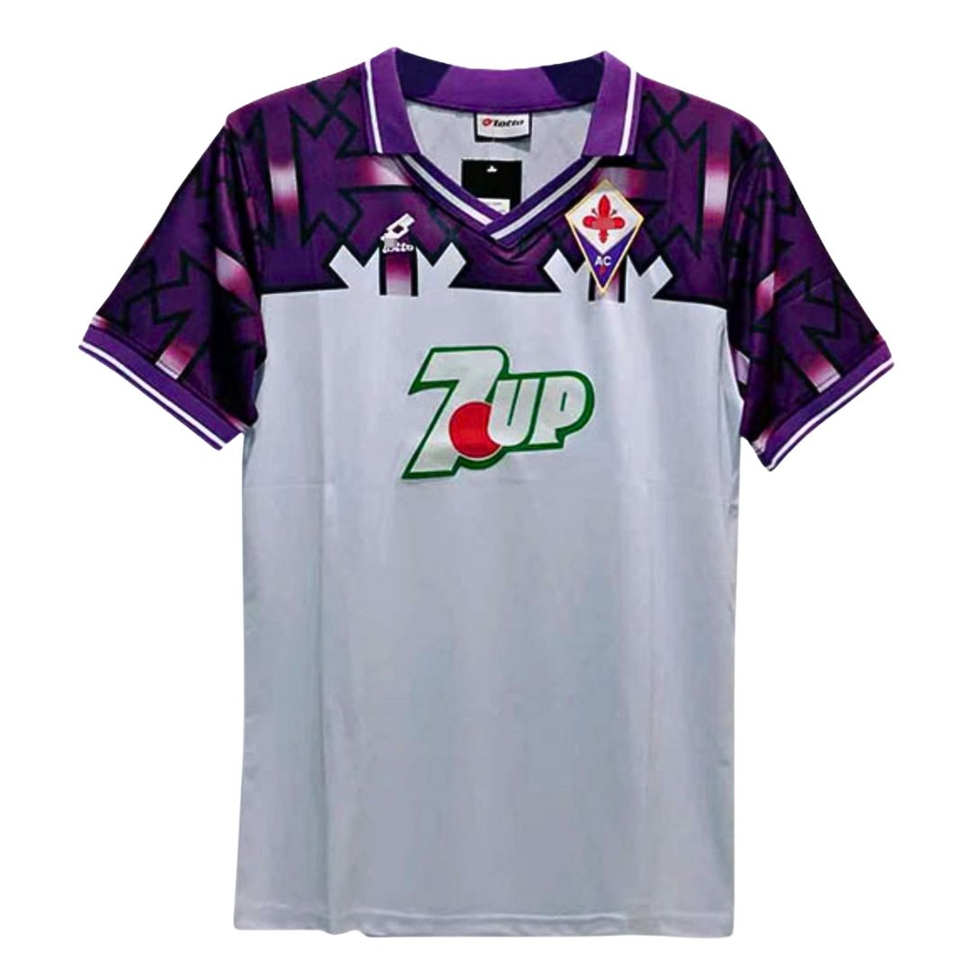 1992/93 Fiorentina Away Jersey - Retro Soccer Jersey