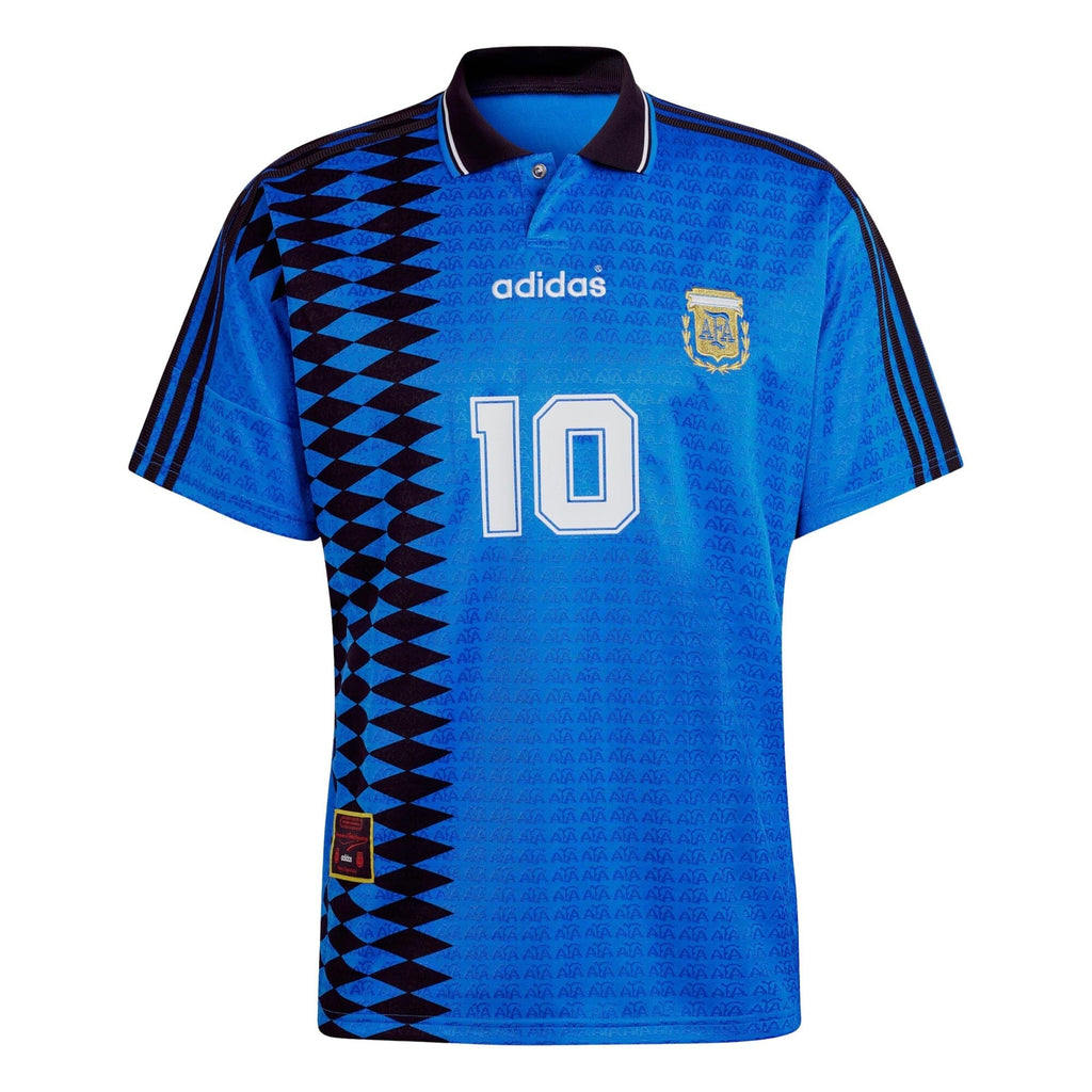 1994 Argentina Away Jersey – Maradona #10 - Retro Soccer Jersey