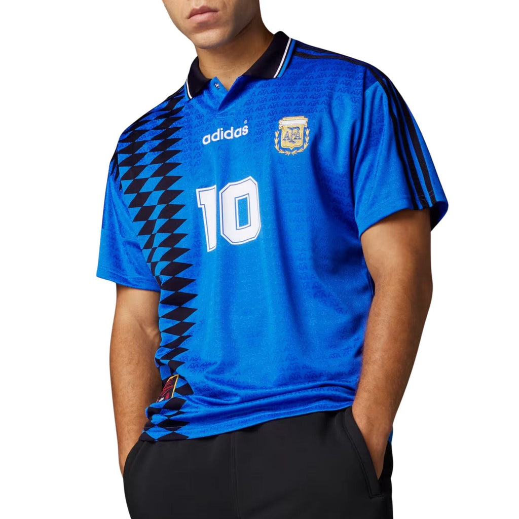 1994 Argentina Away Jersey – Maradona #10 - Retro Soccer Jersey