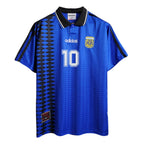 1994 Argentina Away Jersey – Maradona #10 - Retro Soccer Jersey