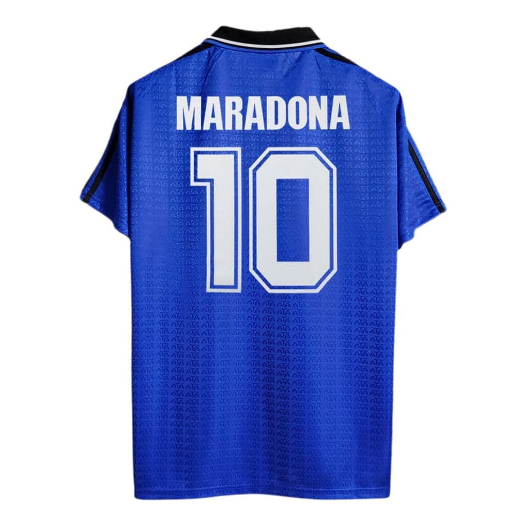 1994 Argentina Away Jersey – Maradona #10 - Retro Soccer Jersey