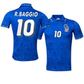1994/95 Italy Home Jersey Baggio #10 - Retro Soccer Jersey