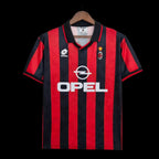 1995/96 AC Milan Baggio Jersey - Retro Soccer Jersey