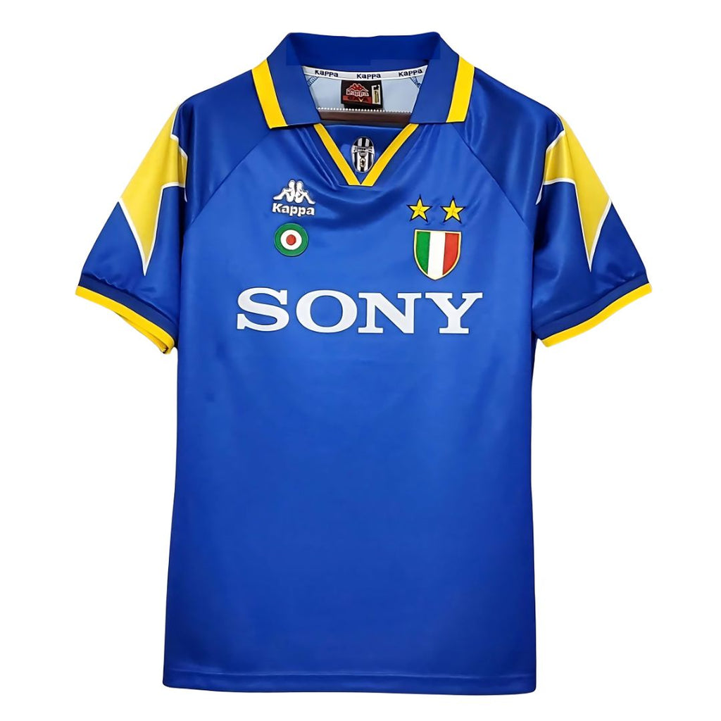 1995/96 Juventus UCL Away Jersey - Retro Soccer Jersey