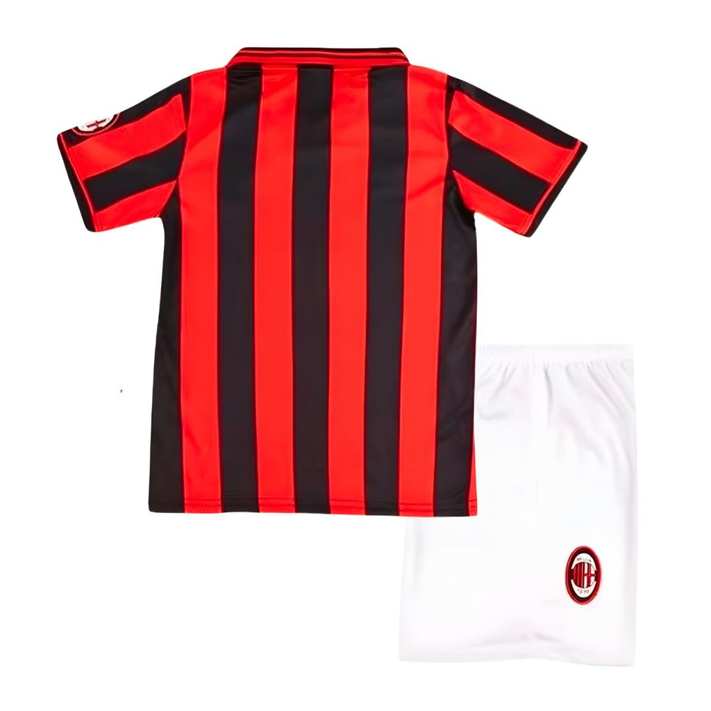 1996/97 AC Milan Home Jersey Kids Retro Edition - Retro Soccer Jersey