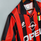 1996/97 AC Milan Home Jersey - Retro Soccer Jersey