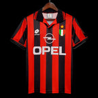 1996/97 AC Milan Home Jersey - Baggio 18 - Retro Soccer Jersey