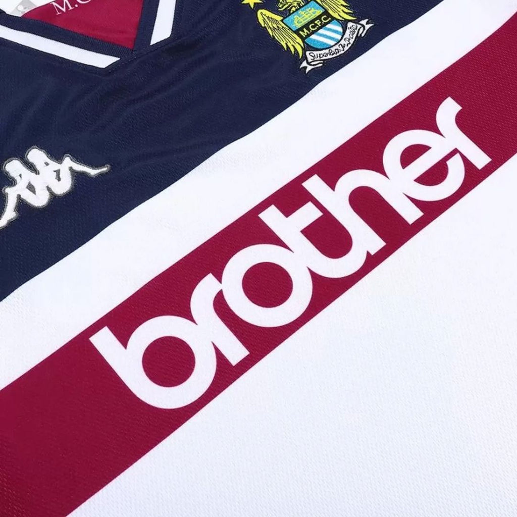 1997/98 Manchester City Away Jersey - Retro Soccer Jersey