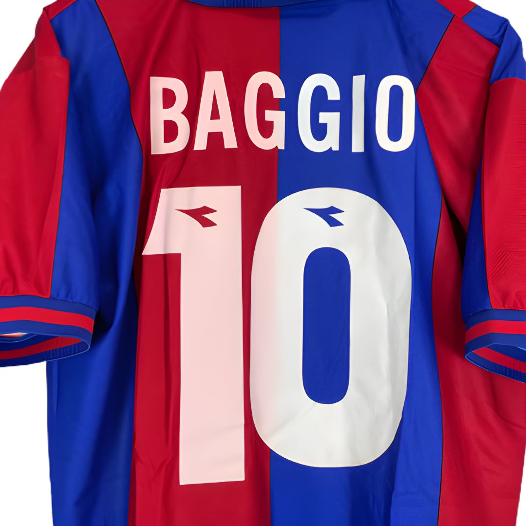 1997/98 Bologna Home Jersey – Baggio 10 - Retro Soccer Jersey