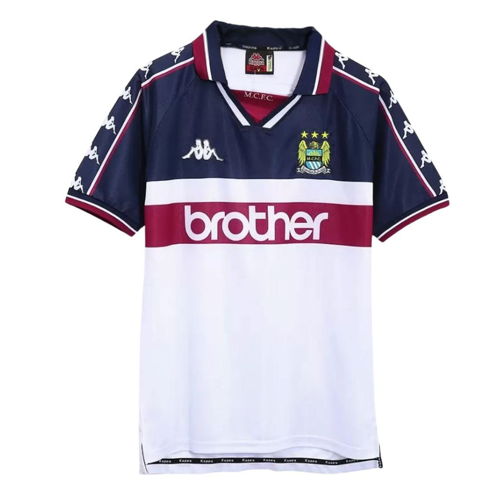 1997/98 Manchester City Away Jersey - Retro Soccer Jersey