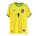 1998 Brazil Home Jersey Ronaldo 9 - Retro Soccer Jersey