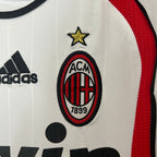 AC Milan 2006/07 UEFA Champions League Final Away Jersey Kids - Retro Soccer Jersey