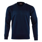 Kappa Warm Up Crew Sweat Navy - Sports Apparel
