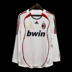 AC Milan 2006/07 UEFA Champions League Final Jersey L / Sleeve - Retro Soccer Jersey