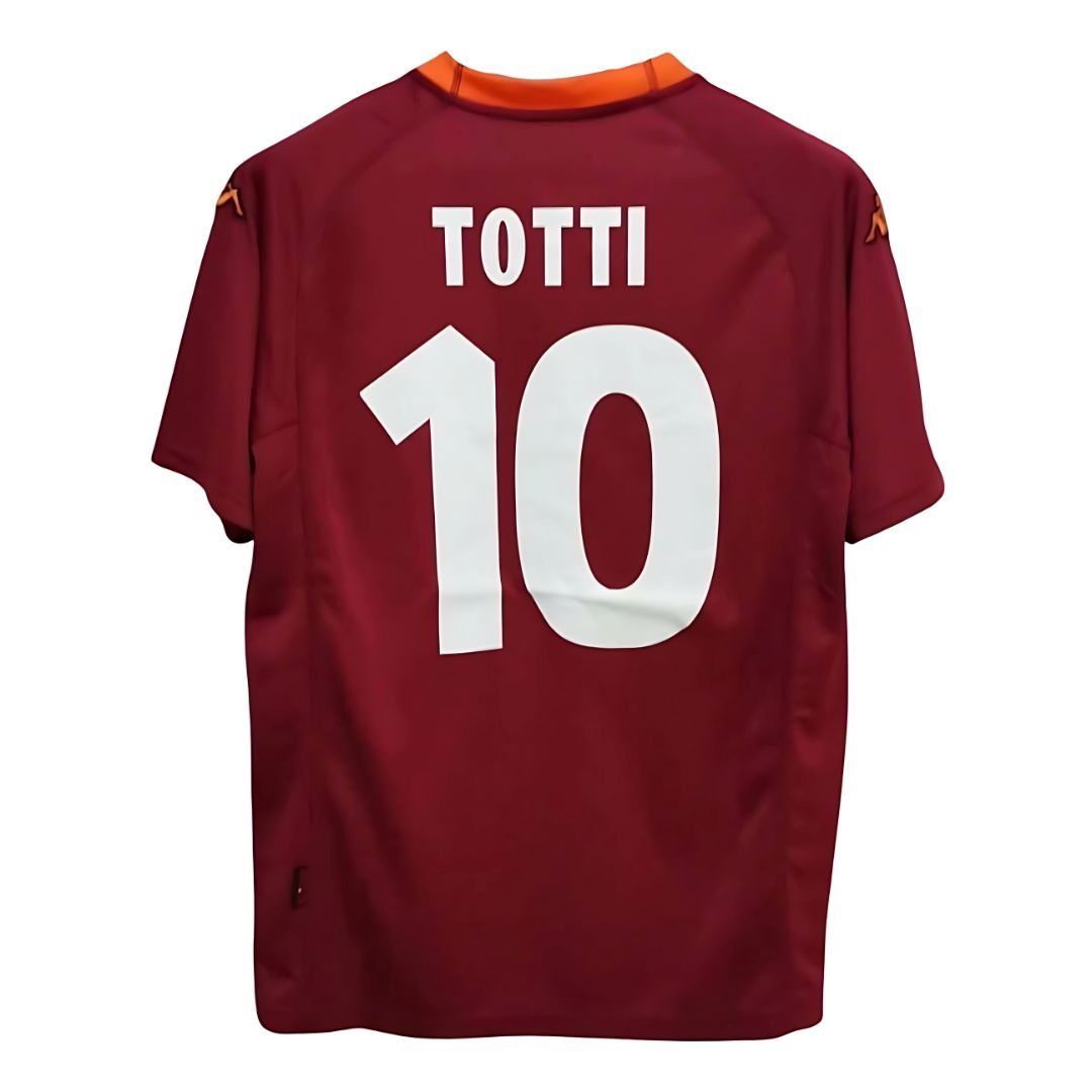 2000/01 AS Roma Home Jersey - Retro Soccer Jersey