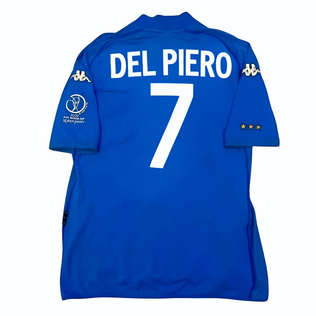 2000 Italy Home Jersey - Retro Soccer Jersey
