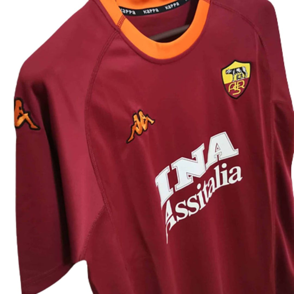 2000/01 AS Roma Home Jersey - Retro Soccer Jersey