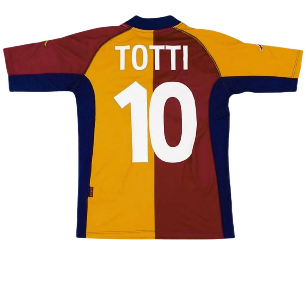 2001/02 AS Roma Champions League Home Jersey - Retro Soccer Jersey