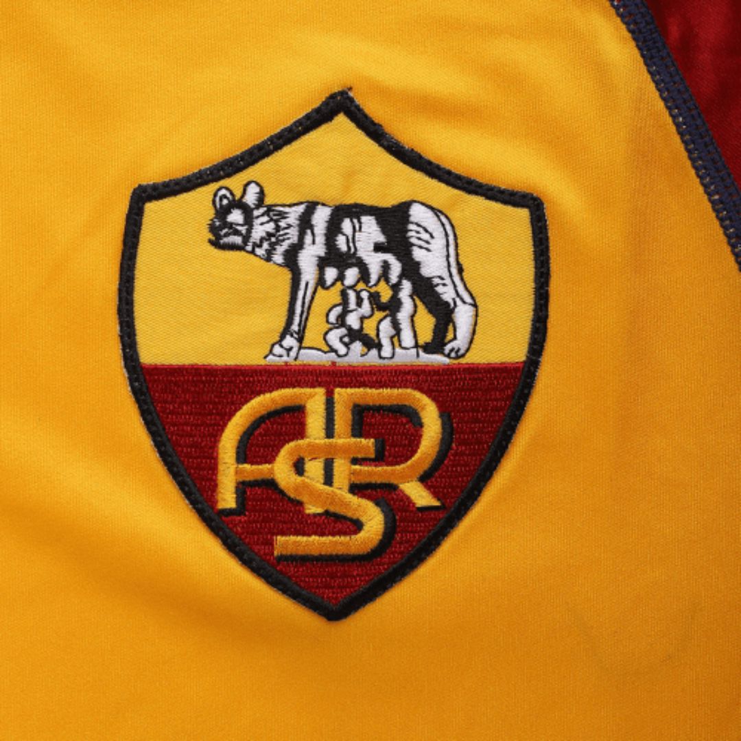 2001/02 AS Roma Champions League Home Jersey - Retro Soccer Jersey