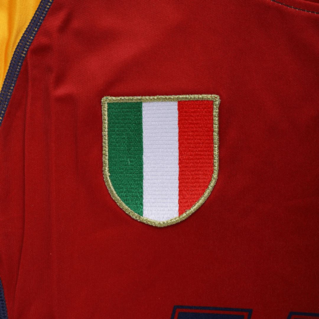 2001/02 AS Roma Champions League Home Jersey - Retro Soccer Jersey