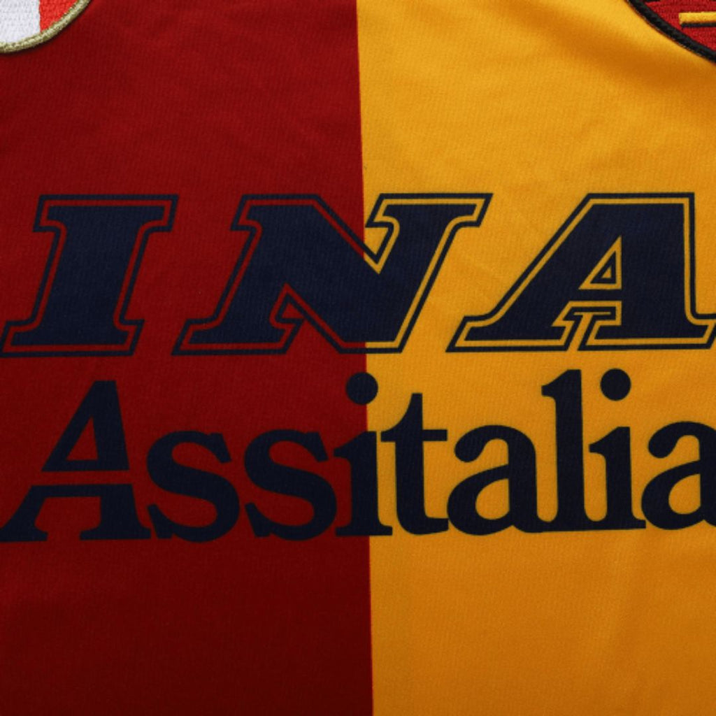 2001/02 AS Roma Champions League Home Jersey - Retro Soccer Jersey