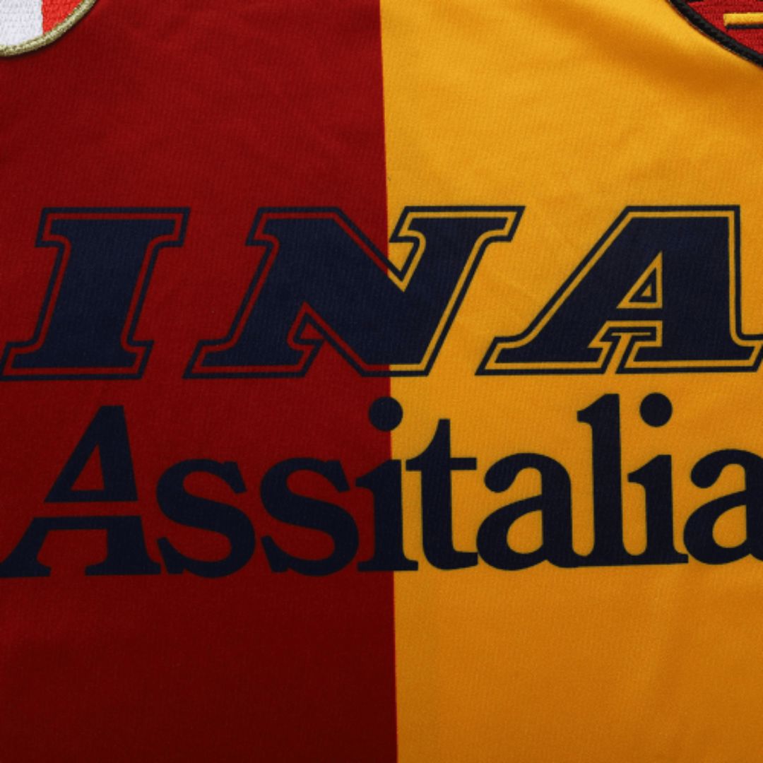 2001/02 AS Roma Champions League Home Jersey - Retro Soccer Jersey