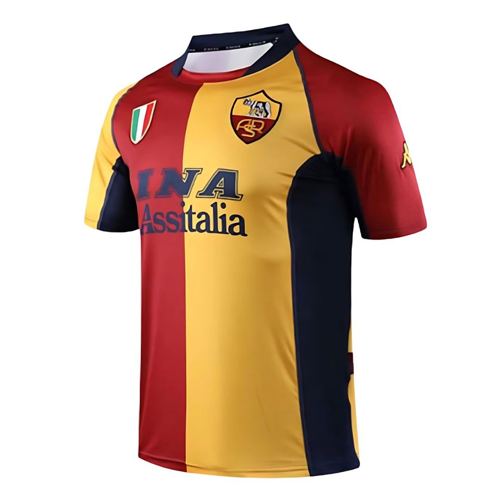 2001/02 AS Roma Champions League Home Jersey - Retro Soccer Jersey