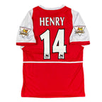 2002/03 Arsenal Home Jersey - Retro Soccer Jersey