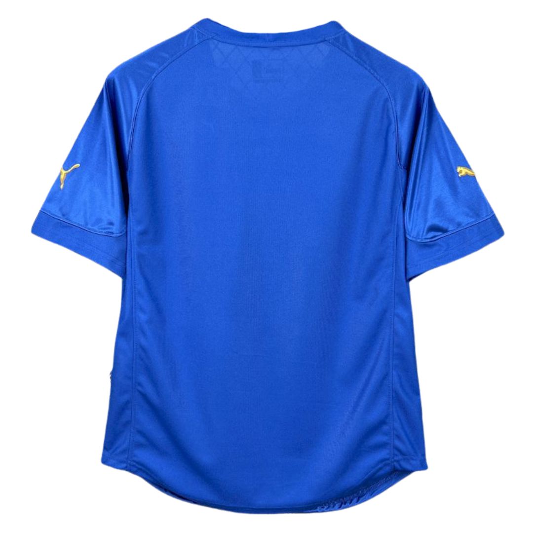 2004 Italy Home Jersey Euro Cup - Retro Soccer Jersey