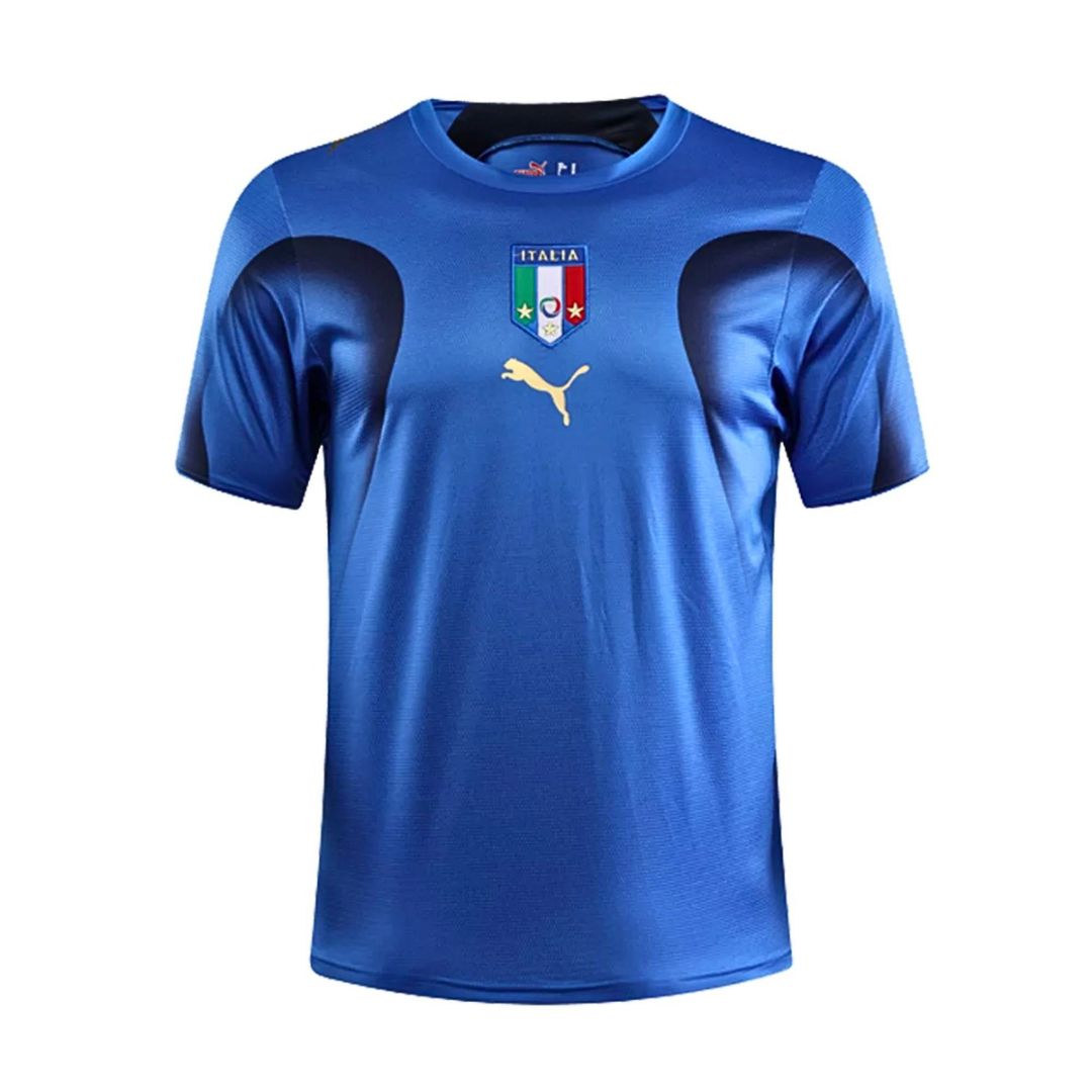 2006 Italy World Cup Home Jersey - Retro Soccer Jersey