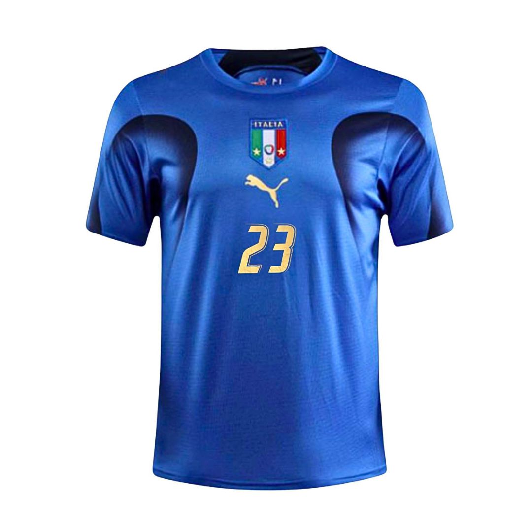 2006 Italy World Cup Home Jersey - Retro Soccer Jersey